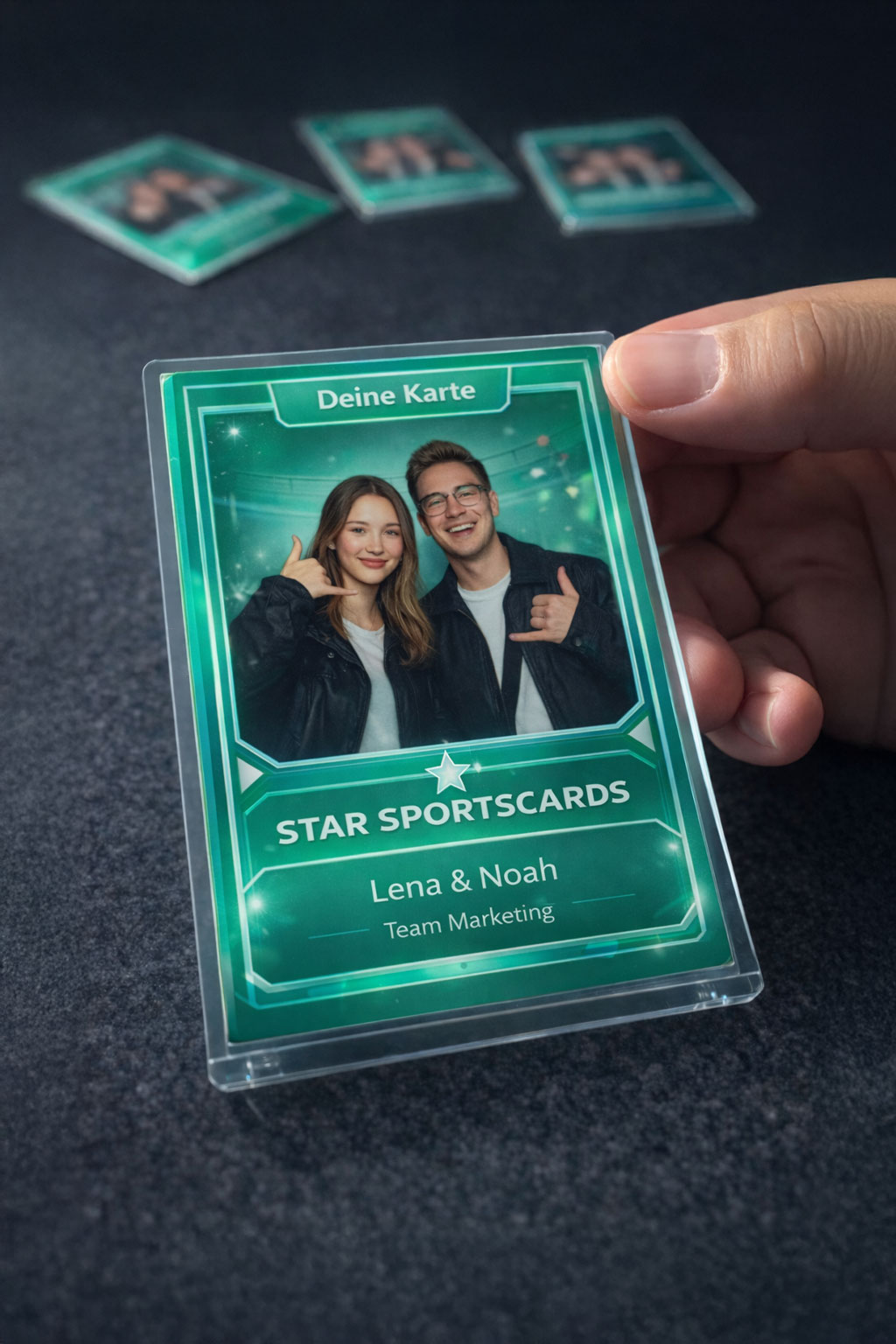 Trading Cards – personalisierte Sammelkarten mit Foto